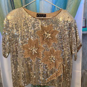Fancy top used at weddings.   Used twice.
